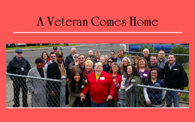 Amid Cheers and Applause, A Veteran Comes Home