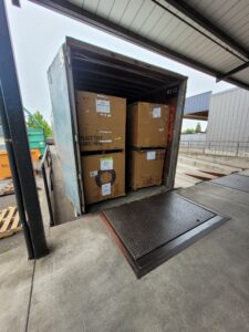 retail shipping donation