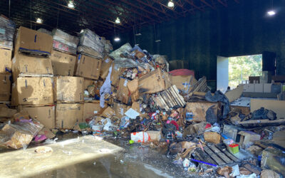 SVdP assesses damage after Eugene warehouse fire